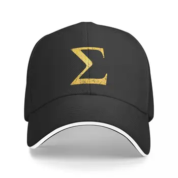 Нова бейзболна шапка с надпис: Sigma в гръцки стил, Аниме-Шапка, Солнцезащитная Мъжка Шапка, Дамски