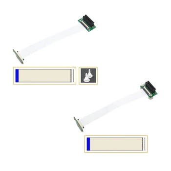 Адаптер PCI Удължител PCI X1 Разширете възможностите за свързване към компютър с помощта на гъвкави и компактен кабел с поставка за краката