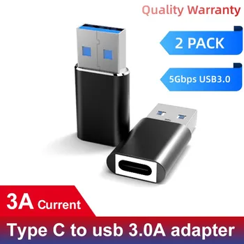 Продажба на едро OTG Type C Женски USB 3.0 Мъжки Адаптер Конвертор За iPhone 14 Nexus Oneplus Xiaomi HUawei Samsung USBC Data