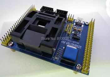 STM32-QFP100 STM32F STM32L QFP100 JTAG SWD сериен порт 100Pin Вградена розетка IC тест седалка Тест изход тест щанд на Едро