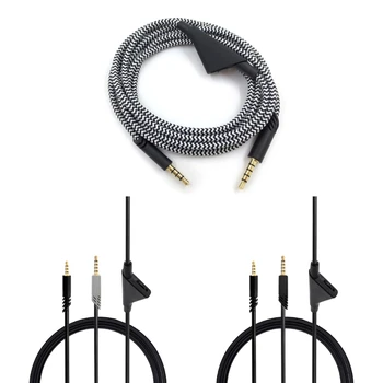 Преносим комплект кабелни линии слушалки за astro A10 A40 A30 с жак 3,5 мм без микрофон