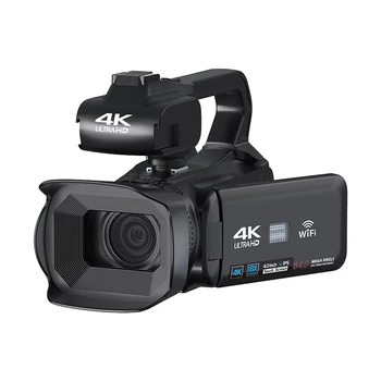 64-мегапикселова камера Домашна видеокамера за излъчване на YouTube с превръщането 4,0-инчов сензорен екран с Професионална цифрова камера
