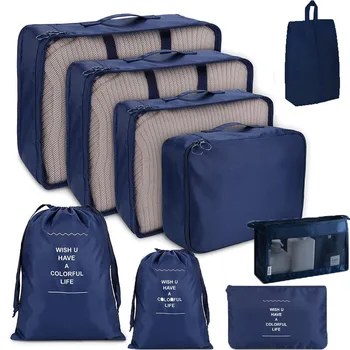Сгъваеми Утолщающиеся Мултифункционални козметични чанти за грим, кутии, Определени за съхранение, Комплект дрехи от девет теми, козметични чанти, калъфи