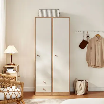 Модерен минималистичен шкаф за дома, спални, малък апартамент, Тесен шкаф за съхранение на отдавани под наем стая Mb1g