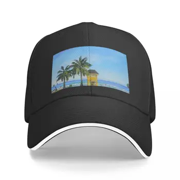 Бейзболна шапка Maracas Beach Guard Hut, Солнцезащитная Шапка, Плажната Мода Мъжка Шапка, Дамски