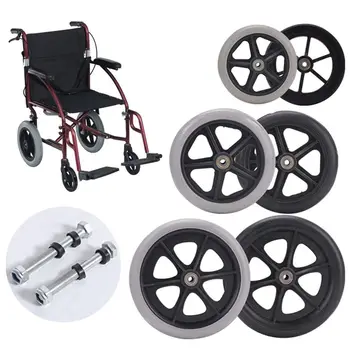 Сменяеми гъвкави гумени колела за багаж, колички за пазаруване, Колела за пътуващи колички, колела за инвалидни колички, колела за твърди гуми