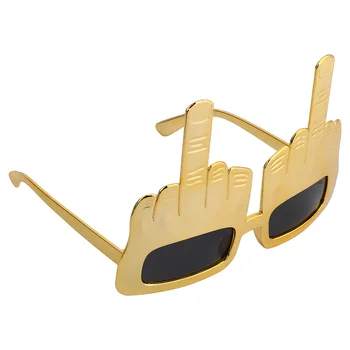 Детски костюми, очила, Слънчеви очила за партита, очила с формата на ръка с отломанным пръст, подпори за фотобудки