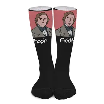 Изпълнител 4 - Чорапи, Фредерик Шопен, компресия чорапи, мъжки снежни сладки чорапи, Забавни чорапи
