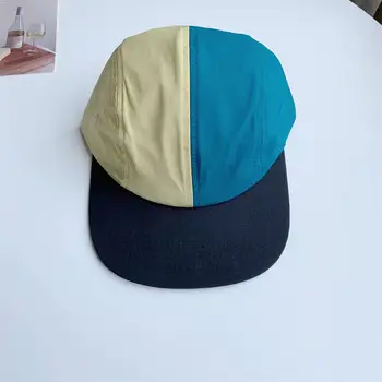 Лятна Тънка бързосъхнеща Цветова гама, подходяща за американската шапка с плоска периферия, Мъжки модни дамски бейзболна шапка с водоустойчив козирка