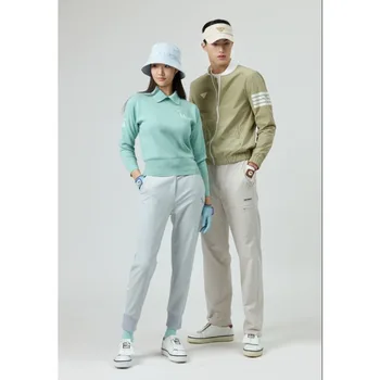 Най-новите мъжки и дамски трикотажни блузи за голф игрища, Проектирани да бъдат изключително прости, универсални и изискани за есента