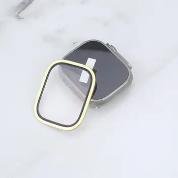 Висококачествено защитно фолио за часа, Высокопрозрачная защитен слой от закалено стъкло за Iwatch, защита от надраскване, Водоустойчив филм, защищающая от падане