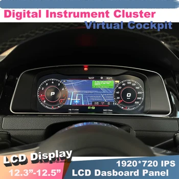 Цифров Виртуална арматурното табло в Кабината За VW Golf 6 7 MK7 MK6 VII Passat B6 B7 B8 CC, Scirocco, Tiguan