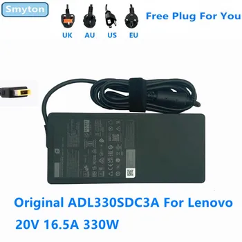 Оригинален Адаптер за променлив ток Зарядно Устройство За Lenovo LEGION 20V 16.5 A 330W ADL330SCC3A ADL330SDC3A ADL330SLC3A R9000 Y9000 Захранване на Лаптоп