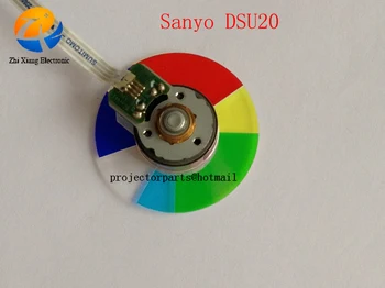 Ново Оригинално цветно колело проектор за информация проектор Sanyo DSU20 Цветното колело Sanyo DSU20 Безплатна доставка