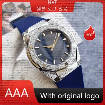 Мъжки часовник NVF 904l автоматични механични часовници е от неръждаема стомана 42 мм-HB
