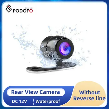Podofo CCD Auto HD Автомобилна камера за преден обзор, резервната камера за обратно виждане, заден монитор, система за помощ при паркиране, водоустойчива камера за задно виждане
