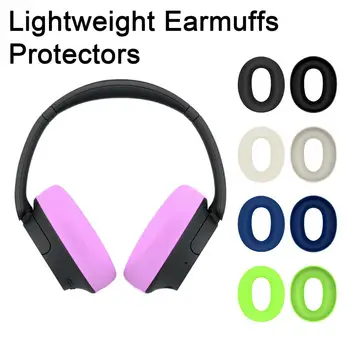 Защитен калъф за слушалки, меки амбушюры за слушалки, Меки силиконови сменяеми амбушюры за Sony Wh-ch720n, удобни