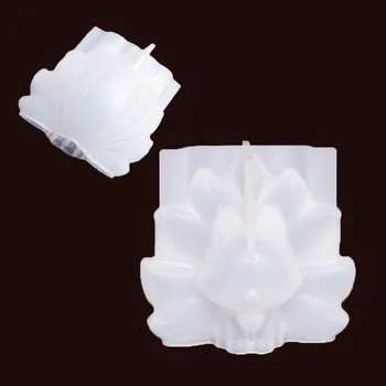 Силиконова форма за производство на кристални капки от смола със Собствените си Ръце Творческа 3D-сапун За бижута Fox Комплект за леене във Формата на Художествени изделия За изработка на свещи