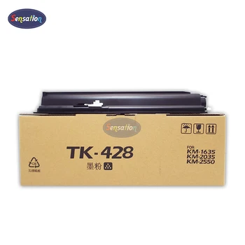 Съвместим с усещане тонер касета за Kyocera TK428 TK420 TK421 KM 1635 2035 2550, фабрично висококачествен тонер