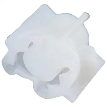 Бели 3D Костенурка силиконови Форми за саксиите Силиконови Форми За Саксии 11,3 * 8,6 см Силиконови Форми за саксии Конкретни форми саксия
