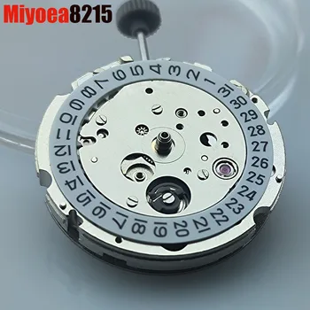 Оригинален нов машина за висока точност автоматичен механичен механизъм MIyota8215, аксесоари за часовници с дисплей календар