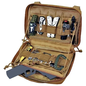 Военна Тактическа чанта EDC, колан, Ловна жилетка, Комплект аварийни инструменти, Градинска Медицински комплект за оцеляване в къмпинг