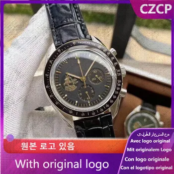 CZCP Мъжки часовник 904l кварцов часовник от неръждаема стомана, 44 мм-OG