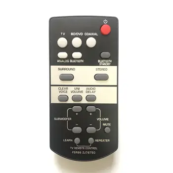 Нов дистанционно управление за аудио панел Yamaha YAS-152 YAS152 YAS-203 YAS203 FSR64 (ZG807300)