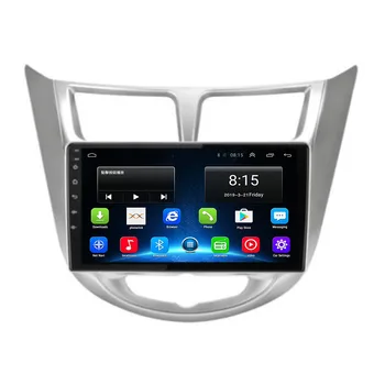 Android 12 Автомагнитола За Hyundai Solaris Verna Accent 1 2010-2016 Мултимедиен Плейър Navigaion GPS 2 din 5G DVD Главното устройство