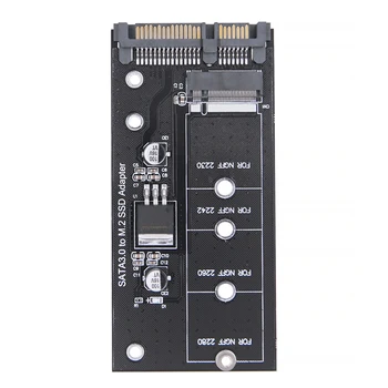 Адаптер SSD M2 за SATA3.0 22-Пинов SSD Конвертор 6 gbps Странично Board Подкрепа NGFF 2230 2242 M2 SSD Поддръжка NGFF 2260 2280 M2 SSD