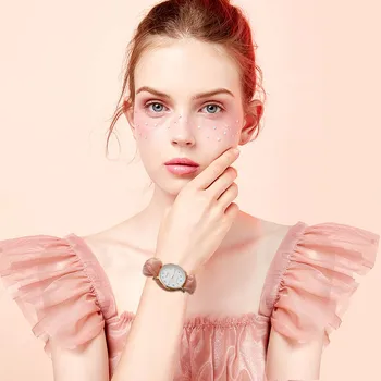Дамски часовник, с Нови Модни Дамски часовници, Часовници с панделка, Дамски Кварцов часовник Montre Femme Reloj Mujer