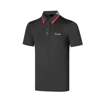 2023 Облекло за голф, летни мъжки тениски, Ежедневни тениски с къс ръкав, Дамски спортни облекла за голф, летни мъжки ризи за голф